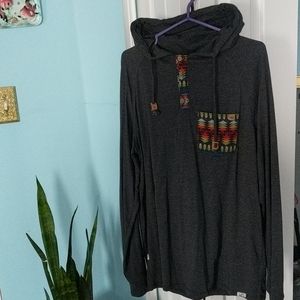 Tentree lightweight hoodie boho style